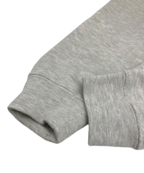 THRASHER（スラッシャー）THRASHER (スラッシャー) FLAMEクルースウェットビッグシルエットパーカー ライトグレー サイズ:Lの古着・服飾アイテム