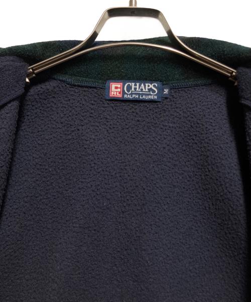 CHAPS RALPH LAUREN（チャップス ラルフローレン）CHAPS RALPH LAUREN (チャップス ラルフローレン) フリースジャケット ネイビー サイズ:Mの古着・服飾アイテム
