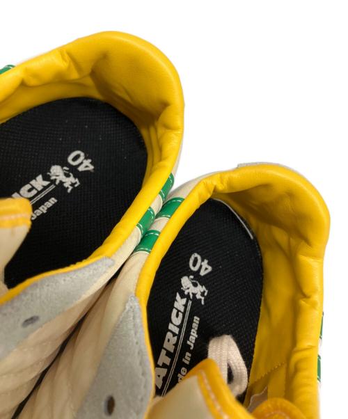 PATRICK（パトリック）PATRICK (パトリック) STADIUM DAISY（スタジアム デイジー） イエロー×グレー サイズ:40の古着・服飾アイテム