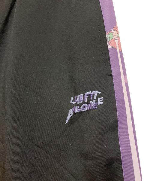 Left Alone（レフトアローン）Left Alone (レフトアローン) セットアップジャージ ブラック×パープル サイズ:XLの古着・服飾アイテム