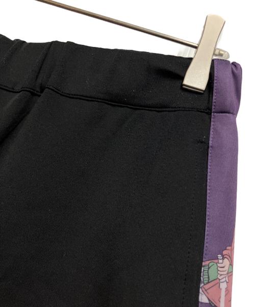 Left Alone（レフトアローン）Left Alone (レフトアローン) セットアップジャージ ブラック×パープル サイズ:XLの古着・服飾アイテム