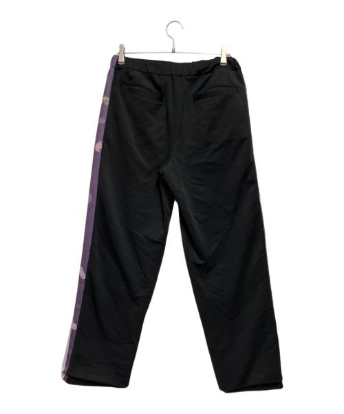 Left Alone（レフトアローン）Left Alone (レフトアローン) セットアップジャージ ブラック×パープル サイズ:XLの古着・服飾アイテム