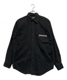 HARLEY-DAVIDSON（ハーレーダビッドソン）の古着「長袖シャツ」｜ブラック