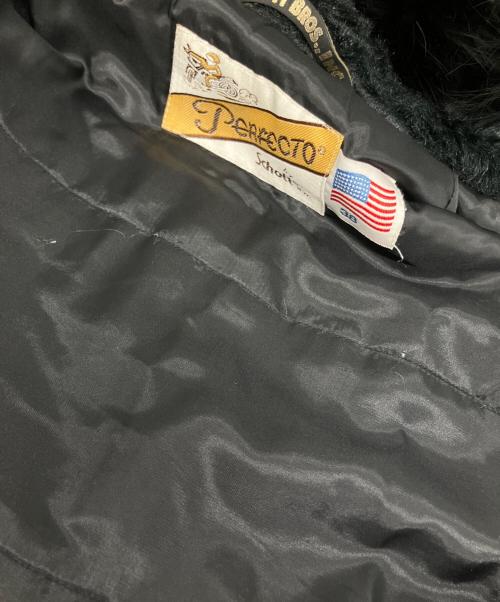 SCHOTT BROS.（ショット）SCHOTT BROS. (ショット) フライトジャケット ブラック サイズ:38の古着・服飾アイテム