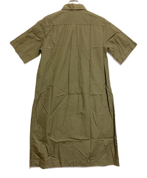 MHL（マーガレットハウエル）MHL (マーガレットハウエル) 半袖ワンピース オリーブ サイズ:SIZE 1の古着・服飾アイテム