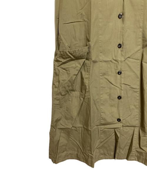 MHL（マーガレットハウエル）MHL (マーガレットハウエル) 半袖ワンピース オリーブ サイズ:SIZE 1の古着・服飾アイテム
