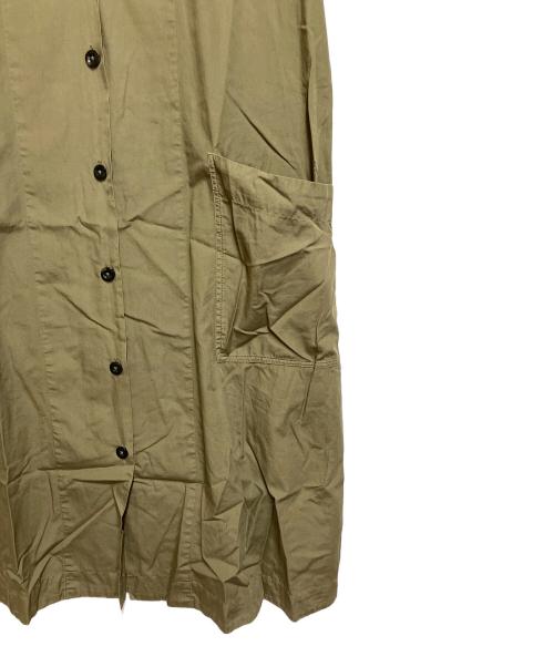 MHL（マーガレットハウエル）MHL (マーガレットハウエル) 半袖ワンピース オリーブ サイズ:SIZE 1の古着・服飾アイテム