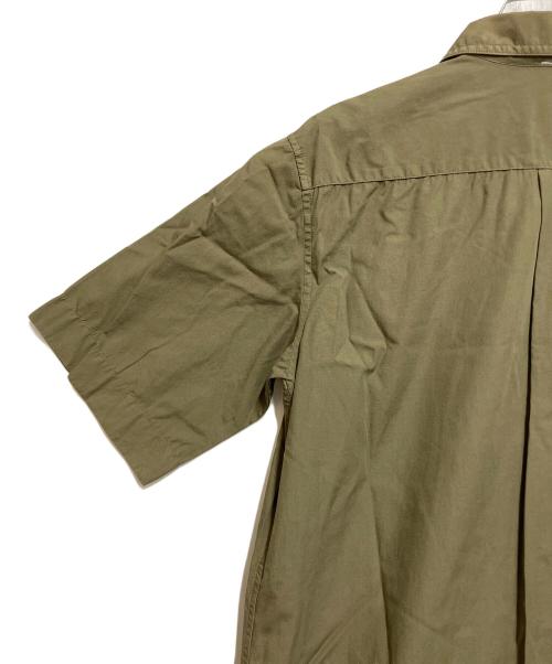 MHL（マーガレットハウエル）MHL (マーガレットハウエル) 半袖ワンピース オリーブ サイズ:SIZE 1の古着・服飾アイテム