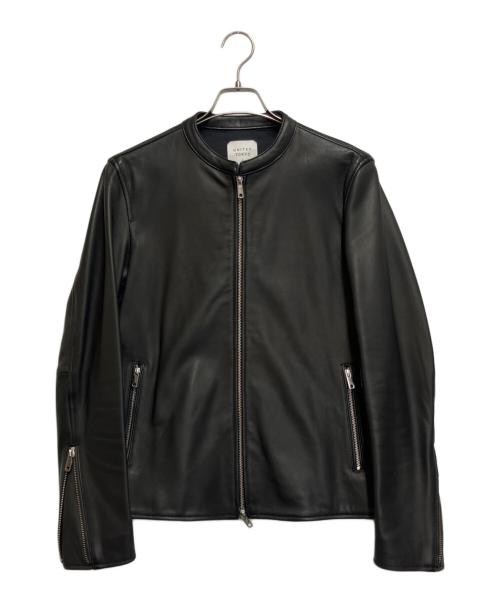 UNITED TOKYO（ユナイテッドトーキョー）UNITED TOKYO (ユナイテッドトーキョー) シングルライダースジャケット ブラック サイズ:SIZE 2の古着・服飾アイテム