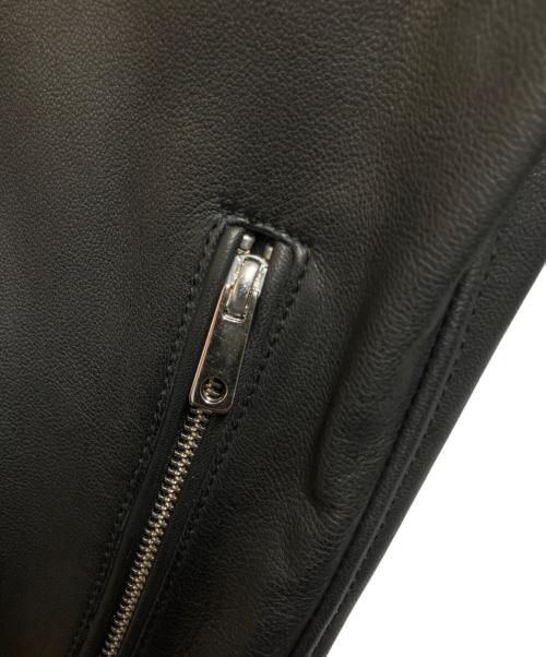 UNITED TOKYO（ユナイテッドトーキョー）UNITED TOKYO (ユナイテッドトーキョー) シングルライダースジャケット ブラック サイズ:SIZE 2の古着・服飾アイテム