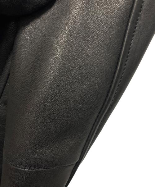 UNITED TOKYO（ユナイテッドトーキョー）UNITED TOKYO (ユナイテッドトーキョー) シングルライダースジャケット ブラック サイズ:SIZE 2の古着・服飾アイテム