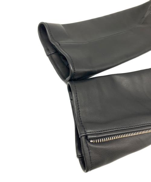 UNITED TOKYO（ユナイテッドトーキョー）UNITED TOKYO (ユナイテッドトーキョー) シングルライダースジャケット ブラック サイズ:SIZE 2の古着・服飾アイテム