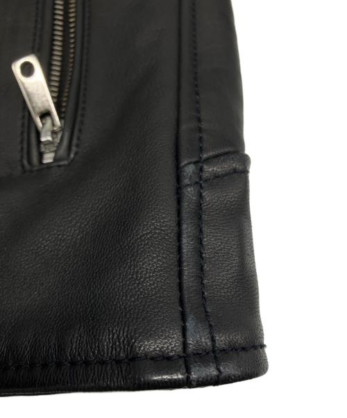 UNITED TOKYO（ユナイテッドトーキョー）UNITED TOKYO (ユナイテッドトーキョー) シングルライダースジャケット ブラック サイズ:SIZE 2の古着・服飾アイテム