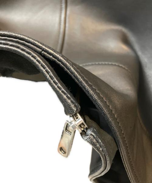 UNITED TOKYO（ユナイテッドトーキョー）UNITED TOKYO (ユナイテッドトーキョー) シングルライダースジャケット ブラック サイズ:SIZE 2の古着・服飾アイテム