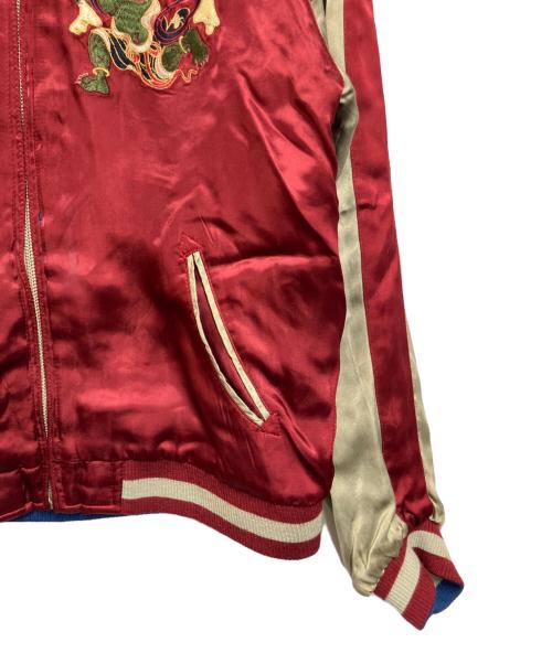 satori（サトリ）satori (サトリ) スカジャン ネイビー×レッド サイズ:SIZE Mの古着・服飾アイテム