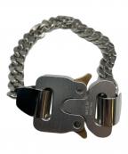 1017 ALYX 9SMテンセブンティーン アリクス ナインエスエム）の古着「METAL BUCKLE BRACELET」｜シルバー