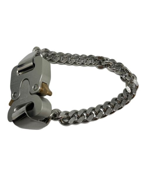 1017 ALYX 9SM（テンセブンティーン アリクス ナインエスエム）1017 ALYX 9SM (テンセブンティーン アリクス ナインエスエム) METAL BUCKLE BRACELET シルバー サイズ:L/XLの古着・服飾アイテム