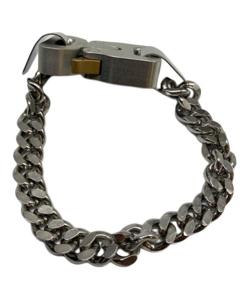 1017 ALYX 9SM（テンセブンティーン アリクス ナインエスエム）1017 ALYX 9SM (テンセブンティーン アリクス ナインエスエム) METAL BUCKLE BRACELET シルバー サイズ:L/XLの古着・服飾アイテム