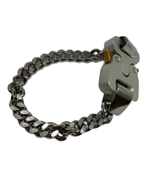 1017 ALYX 9SM（テンセブンティーン アリクス ナインエスエム）1017 ALYX 9SM (テンセブンティーン アリクス ナインエスエム) METAL BUCKLE BRACELET シルバー サイズ:L/XLの古着・服飾アイテム