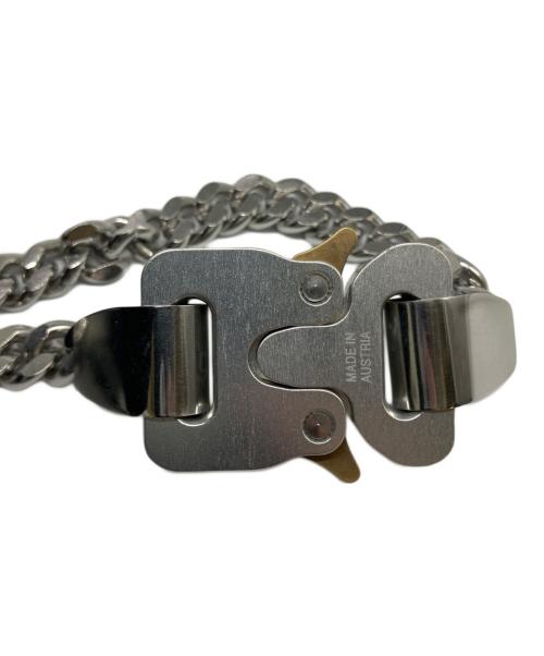1017 ALYX 9SM（テンセブンティーン アリクス ナインエスエム）1017 ALYX 9SM (テンセブンティーン アリクス ナインエスエム) METAL BUCKLE BRACELET シルバー サイズ:L/XLの古着・服飾アイテム