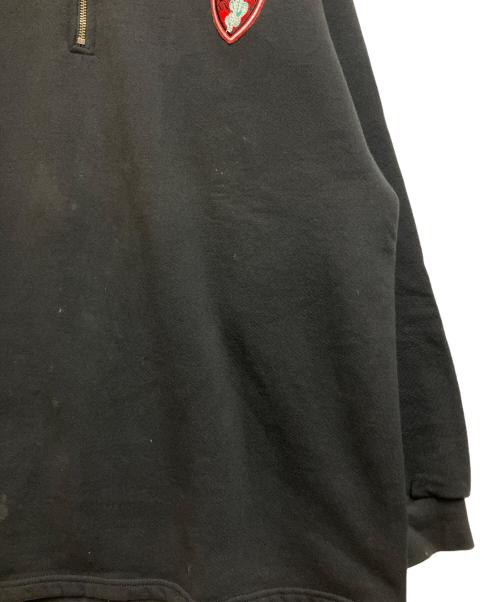 LEE（リー）LEE (リー) ハーフジップスウェット ブラック サイズ:不明の古着・服飾アイテム