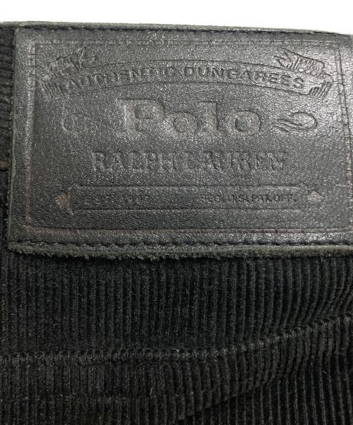POLO RALPH LAUREN（ポロ・ラルフローレン）POLO RALPH LAUREN (ポロ・ラルフローレン) プレップスター コーデュロイ イージー パンツプレップスター コーデュロイ イージー パンツ ブラック サイズ:32/34の古着・服飾アイテム