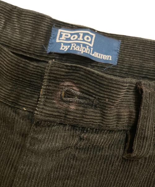 POLO RALPH LAUREN（ポロ・ラルフローレン）POLO RALPH LAUREN (ポロ・ラルフローレン) プレップスター コーデュロイ イージー パンツプレップスター コーデュロイ イージー パンツ ブラック サイズ:32/34の古着・服飾アイテム