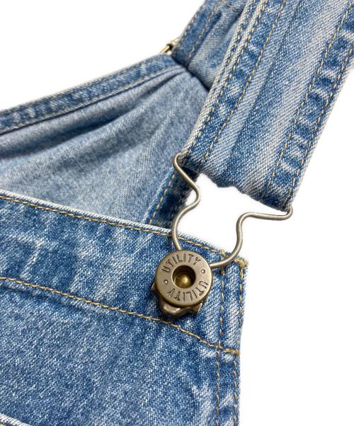 UTILITY（ユーティリティー）UTILITY (ユーティリティー) サロペット ブルー サイズ:Mの古着・服飾アイテム