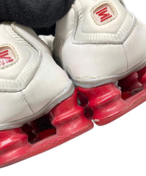 NIKE（ナイキ）NIKE (ナイキ) Women's Shox TL（ウィメンズ ショックス TL） レッド×ホワイト サイズ:US 11の古着・服飾アイテム