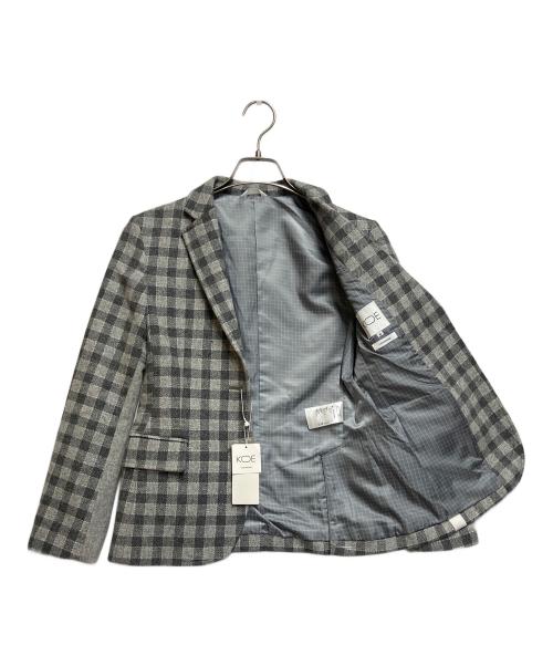 KOE（コエ）KOE (コエ) Thom Browne (トムブラウン) ジャケット ライトグレー サイズ:SIZE M 未使用品の古着・服飾アイテム