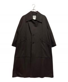 中古・古着通販】ONE FIFTH (ワンフィフス) ウールコート ブラック