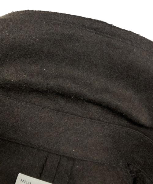 SOUMO（ソウモ）soumo (ソウモ) ウールロングコート ブラウン サイズ:Sの古着・服飾アイテム