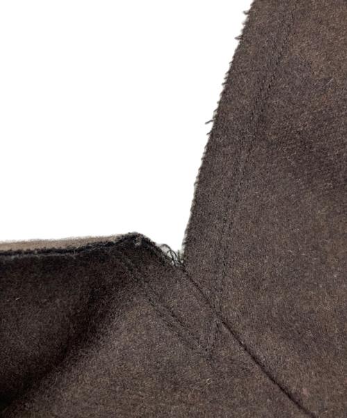 SOUMO（ソウモ）soumo (ソウモ) ウールロングコート ブラウン サイズ:Sの古着・服飾アイテム