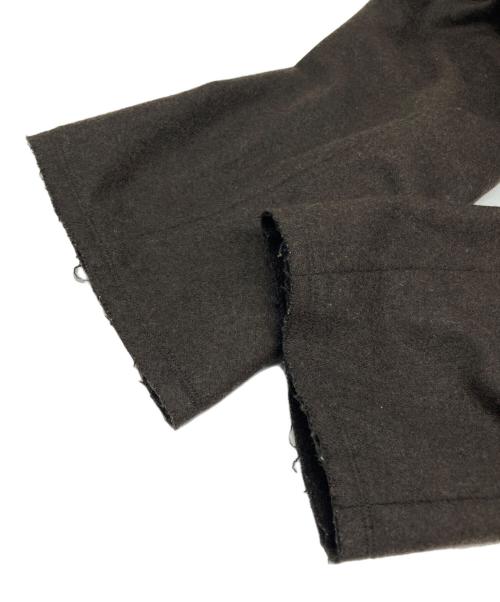 SOUMO（ソウモ）soumo (ソウモ) ウールロングコート ブラウン サイズ:Sの古着・服飾アイテム