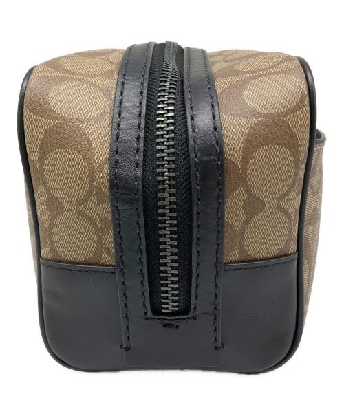 COACH（コーチ）COACH (コーチ) ラージトラベルキット ブラウンの古着・服飾アイテム