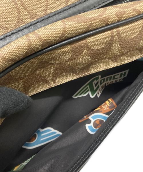 COACH（コーチ）COACH (コーチ) ラージトラベルキット ブラウンの古着・服飾アイテム