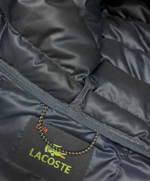 LACOSTE（ラコステ）LACOSTE (ラコステ) ダウンジャケット ブラック サイズ:50/4の古着・服飾アイテム