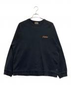 PENDLETONペンドルトン）の古着「ラグランバックプリントスウェットプルオーバー」｜ブラック