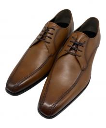 PERRY COLLECTION（ペリーコレクション）の古着「ビジネスシューズ」｜ブラウン