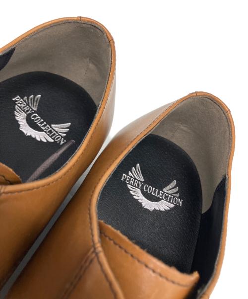 PERRY COLLECTION（ペリーコレクション）PERRY COLLECTION (ペリーコレクション) ビジネスシューズ ブラウン サイズ:27.5の古着・服飾アイテム