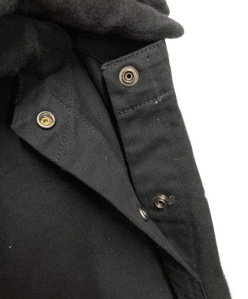 JOHNBULL（ジョンブル）Johnbull (ジョンブル) ファーマーサロペット ブラック×ホワイト サイズ:Mの古着・服飾アイテム