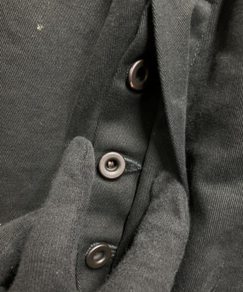 JOHNBULL（ジョンブル）Johnbull (ジョンブル) ファーマーサロペット ブラック×ホワイト サイズ:Mの古着・服飾アイテム