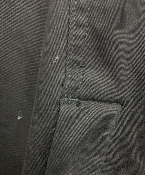 JOHNBULL（ジョンブル）Johnbull (ジョンブル) ファーマーサロペット ブラック×ホワイト サイズ:Mの古着・服飾アイテム