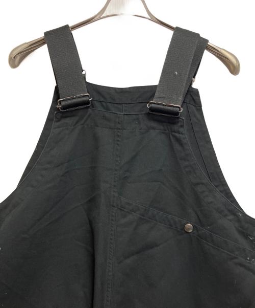 JOHNBULL（ジョンブル）Johnbull (ジョンブル) ファーマーサロペット ブラック×ホワイト サイズ:Mの古着・服飾アイテム