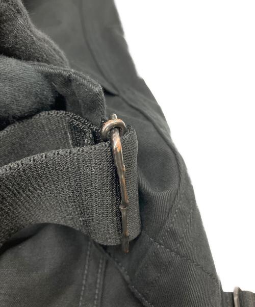 JOHNBULL（ジョンブル）Johnbull (ジョンブル) ファーマーサロペット ブラック×ホワイト サイズ:Mの古着・服飾アイテム