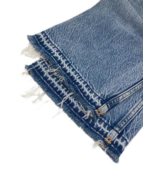 theory（セオリー）theory (セオリー) ワイドストレートデニム ブルー サイズ:24の古着・服飾アイテム