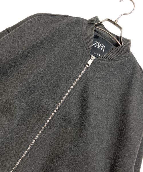 ZARA（ザラ）ZARA (ザラ) BOMBER JACKET グレー サイズ:EUR S / USA S / MEX 26の古着・服飾アイテム