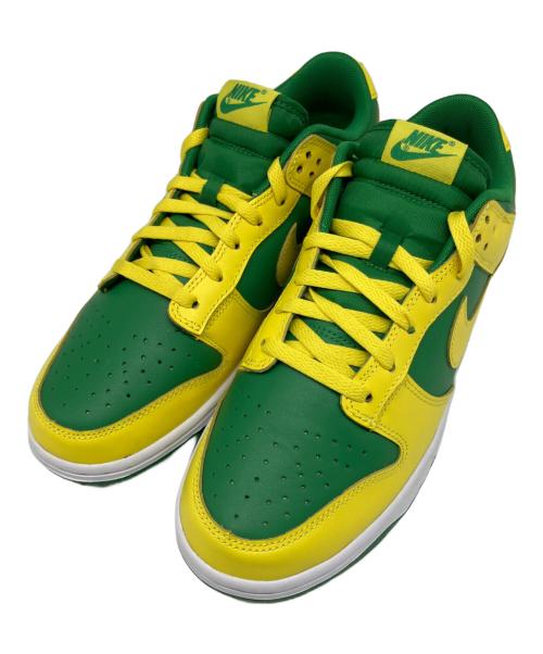 NIKE（ナイキ）NIKE (ナイキ) Dunk Low（ダンク ロー） グリーン×イエロー サイズ:US 10の古着・服飾アイテム