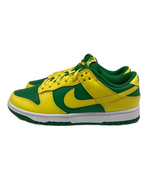 NIKE（ナイキ）NIKE (ナイキ) Dunk Low（ダンク ロー） グリーン×イエロー サイズ:US 10の古着・服飾アイテム