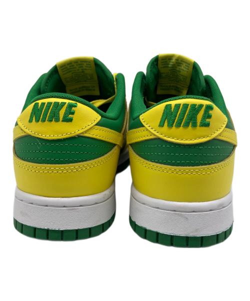 NIKE（ナイキ）NIKE (ナイキ) Dunk Low（ダンク ロー） グリーン×イエロー サイズ:US 10の古着・服飾アイテム